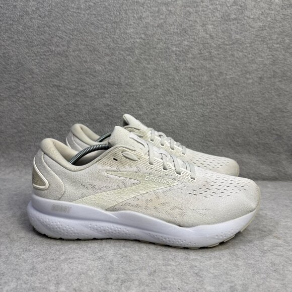 Brooks Shoes Womens Size 10.5 Ghost 16 White Low Top Running Sneaker 1204071B151 - Picture 4 of 10